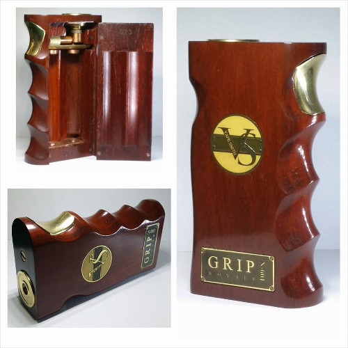 Grip Royale Red Wood Box Mod